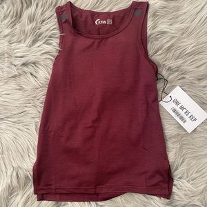 Girl’s Maroon Sport Tank - 4/5